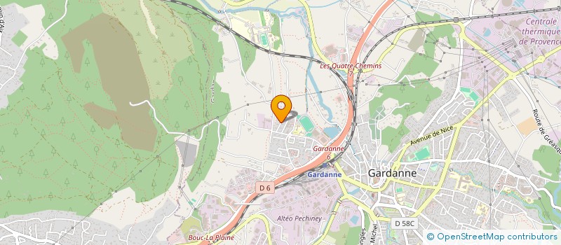 localisation de l'entreprise AMBULANCES DE GARDANNE à GARDANNE