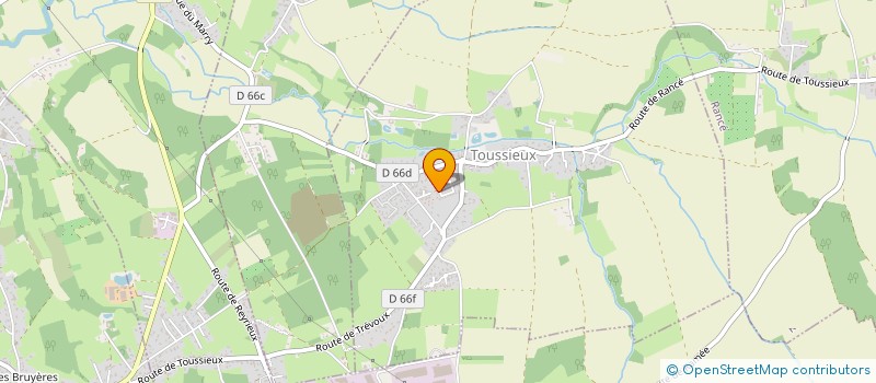 localisation de l'entreprise AMBULANCES DE JASSANS à TOUSSIEUX