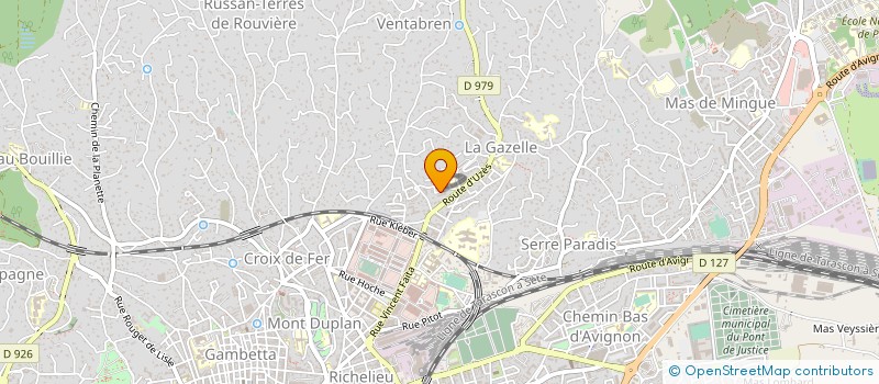 localisation de l'entreprise AMBULANCES DE LA GAZELLE  NIMES