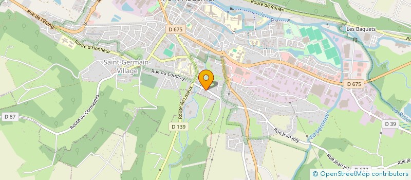 localisation de l'entreprise AMBULANCES DE LA RISLE à PONT-AUDEMER