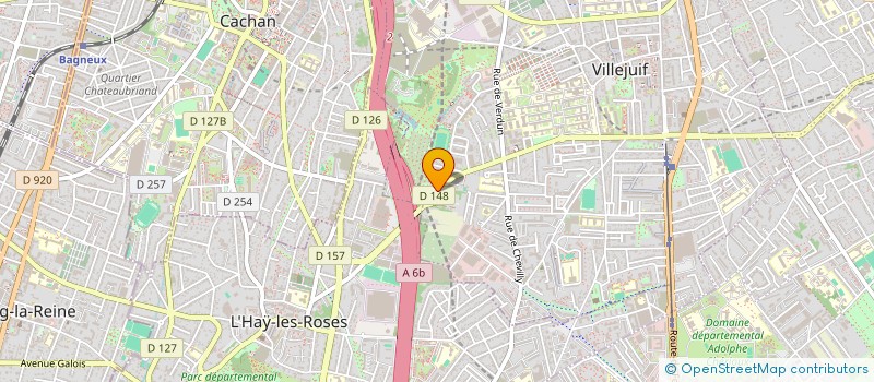 localisation de l'entreprise AMBULANCES DE NUIT à VILLEJUIF