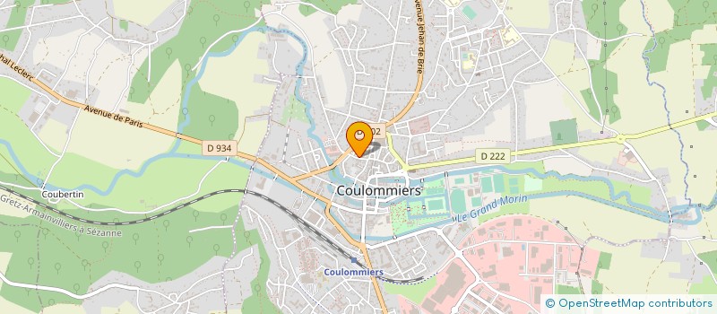 localisation de l'entreprise AMBULANCES DELOISY à COULOMMIERS
