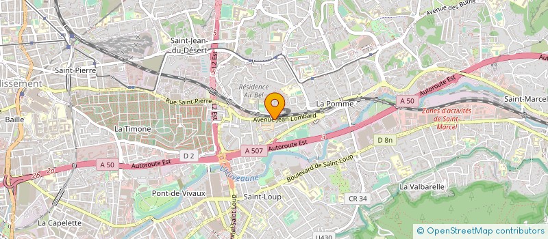 localisation de l'entreprise AMBULANCES DES CATALANS à MARSEILLE
