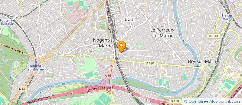 localisation de l'entreprise AMBULANCES DES JONCS MARINS à LE PERREUX-SUR-MARNE