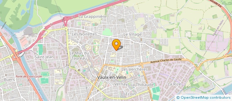 localisation de l'entreprise AMBULANCES DU GRAND LARGE  VAULX-EN-VELIN