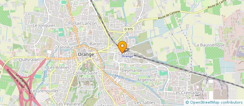 localisation de l'entreprise AMBULANCES DU GRAND VAISON à ORANGE