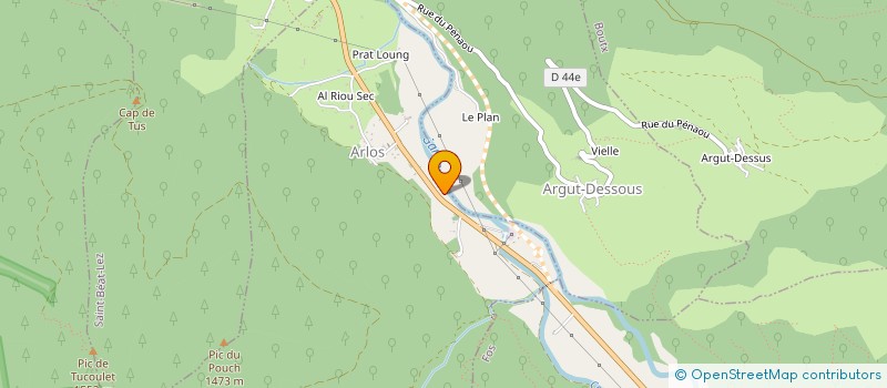 localisation de l'entreprise AMBULANCES DU HAUT COMMINGES ALAIN BERRA à CIERP-GAUD