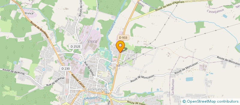 localisation de l'entreprise AMBULANCES DU LAC  CASTELJALOUX