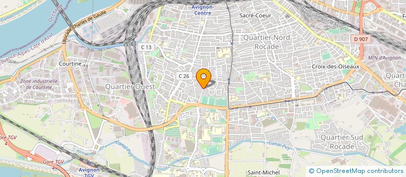 localisation de l'entreprise AMBULANCES DU LAVARIN à AVIGNON