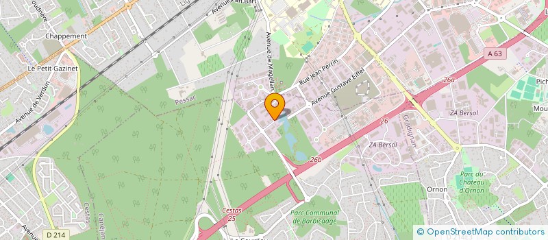 localisation de l'entreprise AMBULANCES DU MONTEIL à CANEJAN