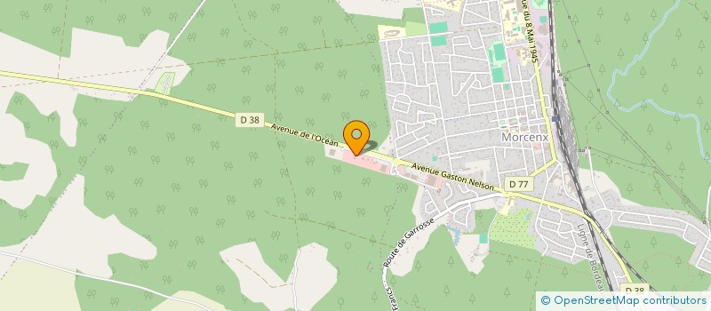 localisation de l'entreprise AMBULANCES DU PAYS MORCENAIS à MORCENX-LA-NOUVELLE