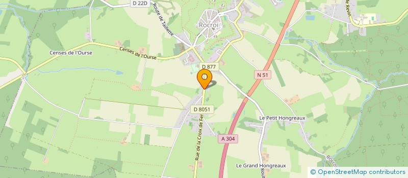 localisation de l'entreprise AMBULANCES DU PLATEAU à ROCROI
