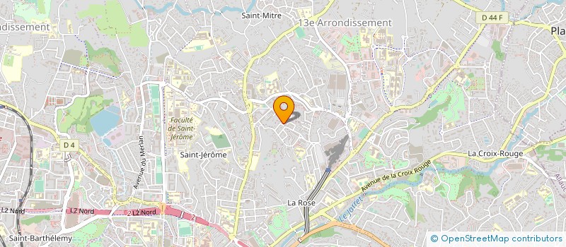 localisation de l'entreprise AMBULANCES DU PRADO à MARSEILLE