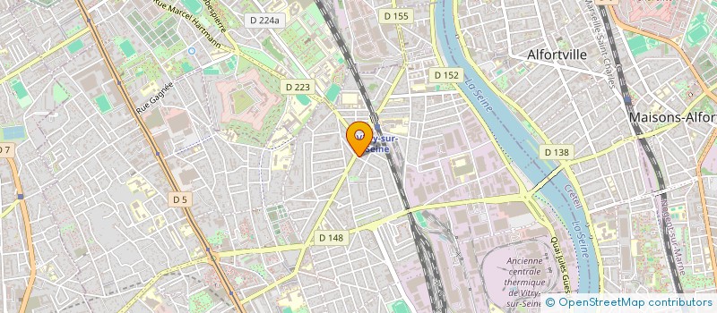 localisation de l'entreprise AMBULANCES DU PRE à VITRY-SUR-SEINE