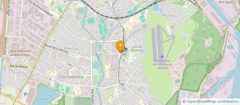 localisation de l'entreprise AMBULANCES DU SAMARITAIN à STRASBOURG