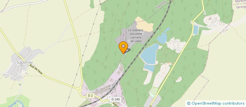 localisation de l'entreprise AMBULANCES DU TARDENOIS à SAPONAY