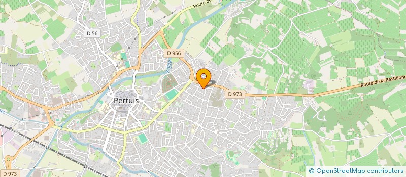 localisation de l'entreprise AMBULANCES DURANCE LUBERON à PERTUIS