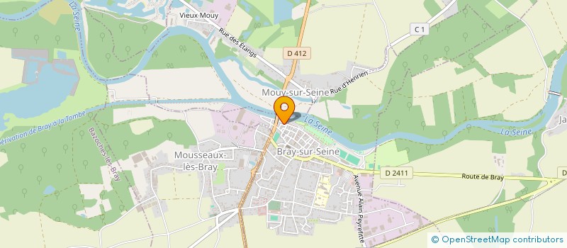 localisation de l'entreprise AMBULANCES DUVERNEIX  BRAY-SUR-SEINE