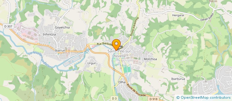 localisation de l'entreprise AMBULANCES ERI LAGUN à SAINT-PEE-SUR-NIVELLE