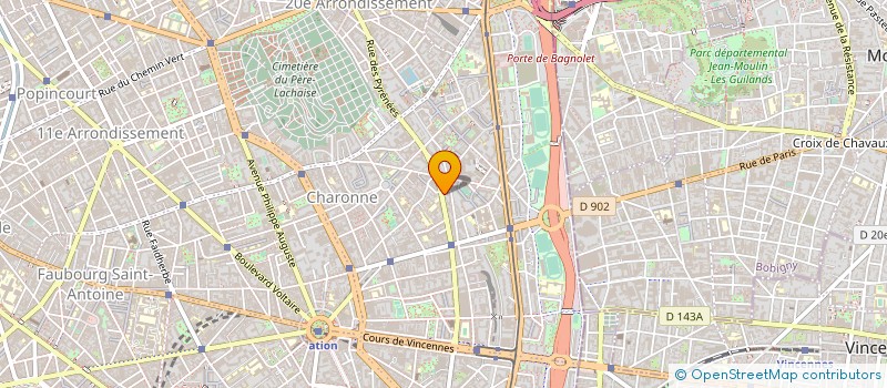 localisation de l'entreprise AMBULANCES ERIC à PARIS