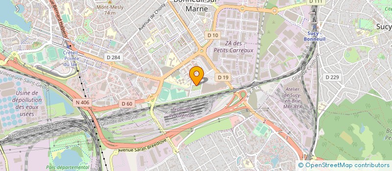 localisation de l'entreprise AMBULANCES ESPERANCE  BONNEUIL-SUR-MARNE