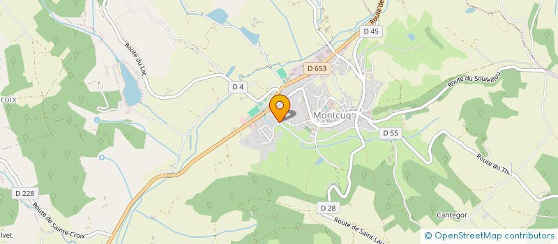 localisation de l'entreprise AMBULANCES ET TAXIS DU QUERCY  MONTCUQ-EN-QUERCY-BLANC