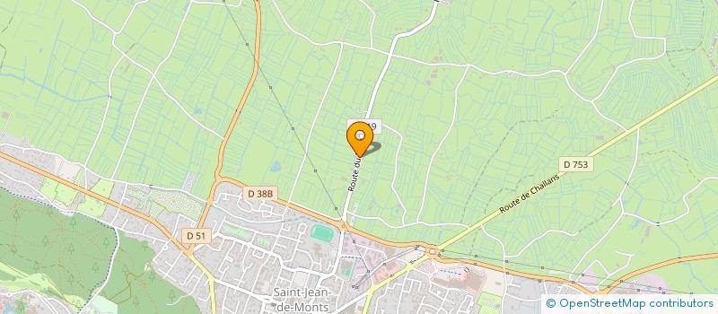 localisation de l'entreprise AMBULANCES ET TAXIS GIRARD-PERRAUD à SAINT-JEAN-DE-MONTS