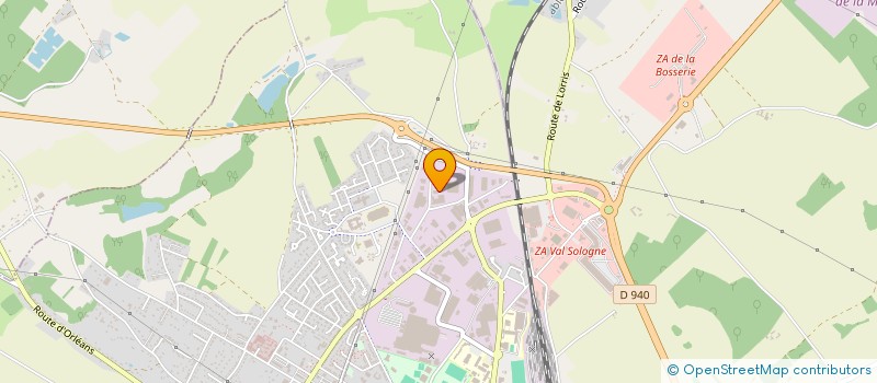 localisation de l'entreprise AMBULANCES FLASH à GIEN
