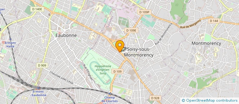 localisation de l'entreprise AMBULANCES FRANCILIENNES à SOISY-SOUS-MONTMORENCY