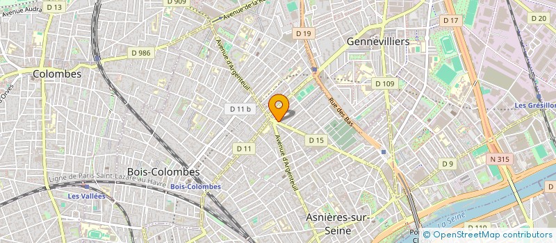 localisation de l'entreprise AMBULANCES HAUTS DE SEINE à ASNIERES-SUR-SEINE