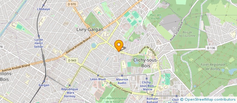 localisation de l'entreprise AMBULANCES HILAIRE à AUBERVILLIERS