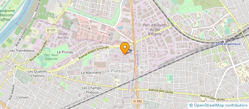 localisation de l'entreprise AMBULANCES IMPERIALES  CONFLANS-SAINTE-HONORINE