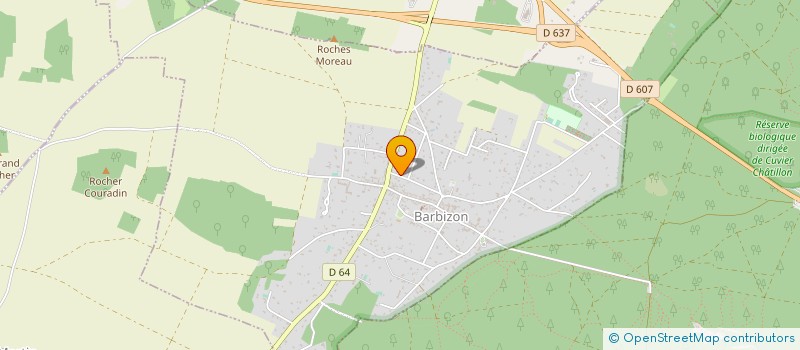 localisation de l'entreprise AMBULANCES JD 77  BARBIZON