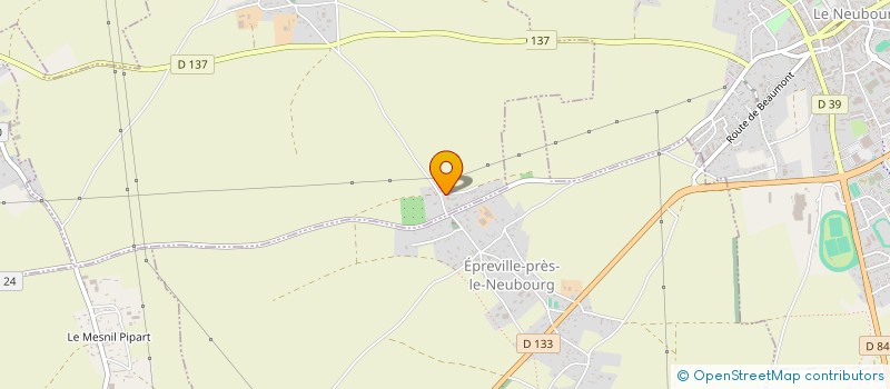 localisation de l'entreprise AMBULANCES JT PLATEAU DU NEUBOURG à VILLEZ-SUR-LE-NEUBOURG