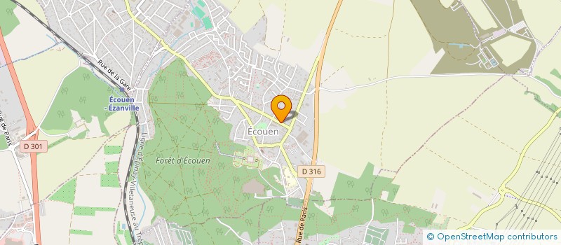 localisation de l'entreprise AMBULANCES KSA à GARGES-LES-GONESSE