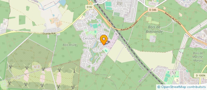 localisation de l'entreprise AMBULANCES LACOSTE  CESSON