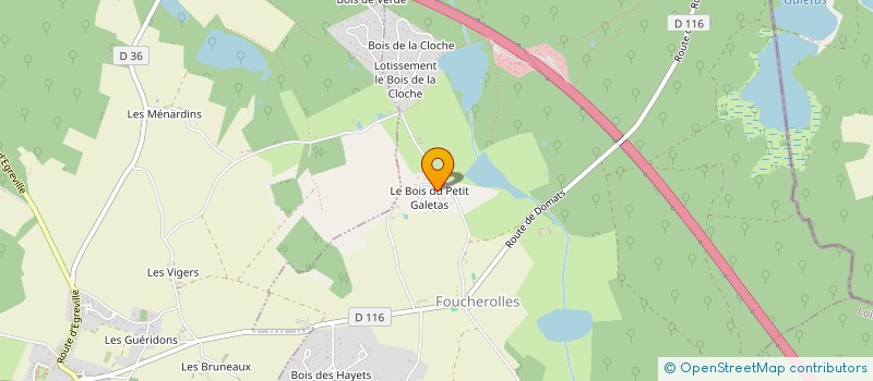 localisation de l'entreprise AMBULANCES LARSONNIER à FOUCHEROLLES