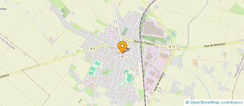localisation de l'entreprise AMBULANCES LAURENTIDES à NEUVILLE-AUX-BOIS