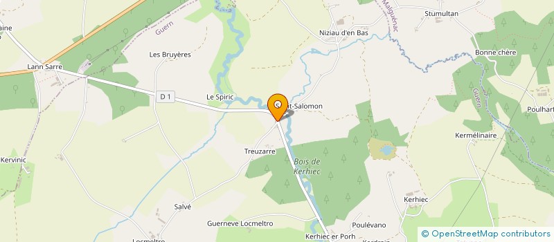 localisation de l'entreprise AMBULANCES LE FERRAND  BUBRY