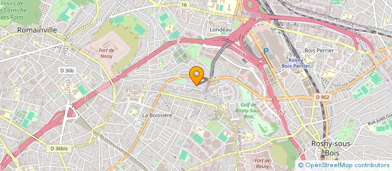 localisation de l'entreprise AMBULANCES LILAS VALERIE-JMS à NOISY-LE-SEC