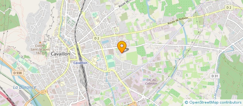 localisation de l'entreprise AMBULANCES LOCATIONS CAVAILLONNAISES à CAVAILLON
