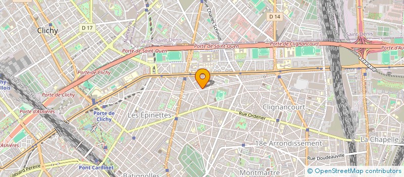 localisation de l'entreprise AMBULANCES LS  PARIS