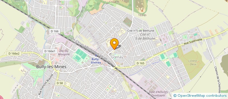 localisation de l'entreprise AMBULANCES MARCHAND  GRENAY