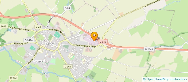 localisation de l'entreprise AMBULANCES MARCHANT  BAVAY