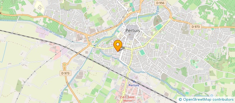 localisation de l'entreprise AMBULANCES MEDISUD à PERTUIS