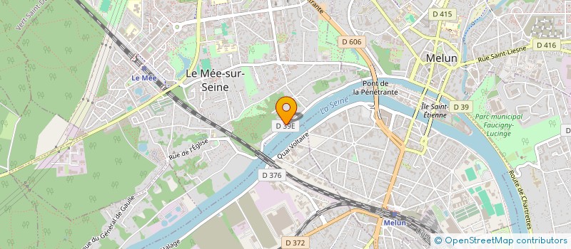 localisation de l'entreprise AMBULANCES MELUNAISE à LE MEE-SUR-SEINE