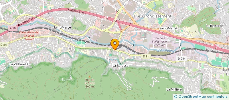 localisation de l'entreprise AMBULANCES MERIDIONALES à MARSEILLE