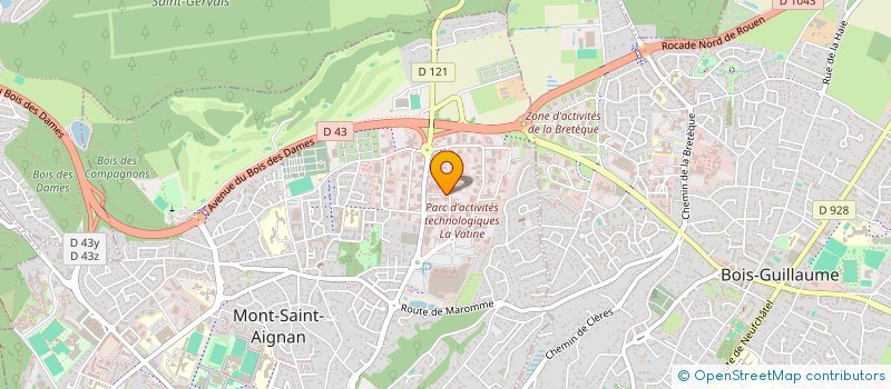 localisation de l'entreprise AMBULANCES MONT-SAINT-AIGNAN  MONT-SAINT-AIGNAN