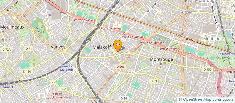localisation de l'entreprise AMBULANCES NOBEL à MALAKOFF