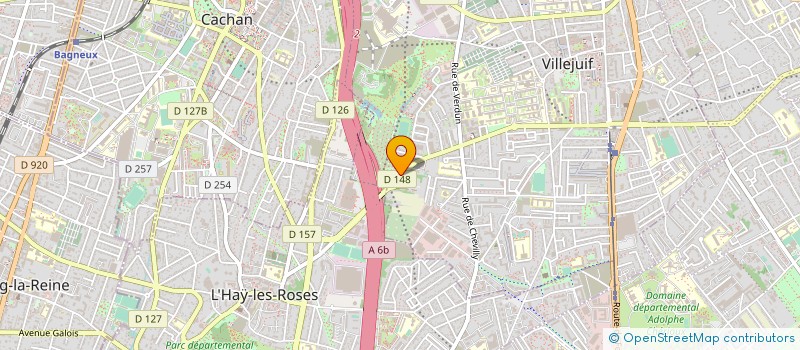 localisation de l'entreprise AMBULANCES NOTRE DAME à VILLEJUIF
